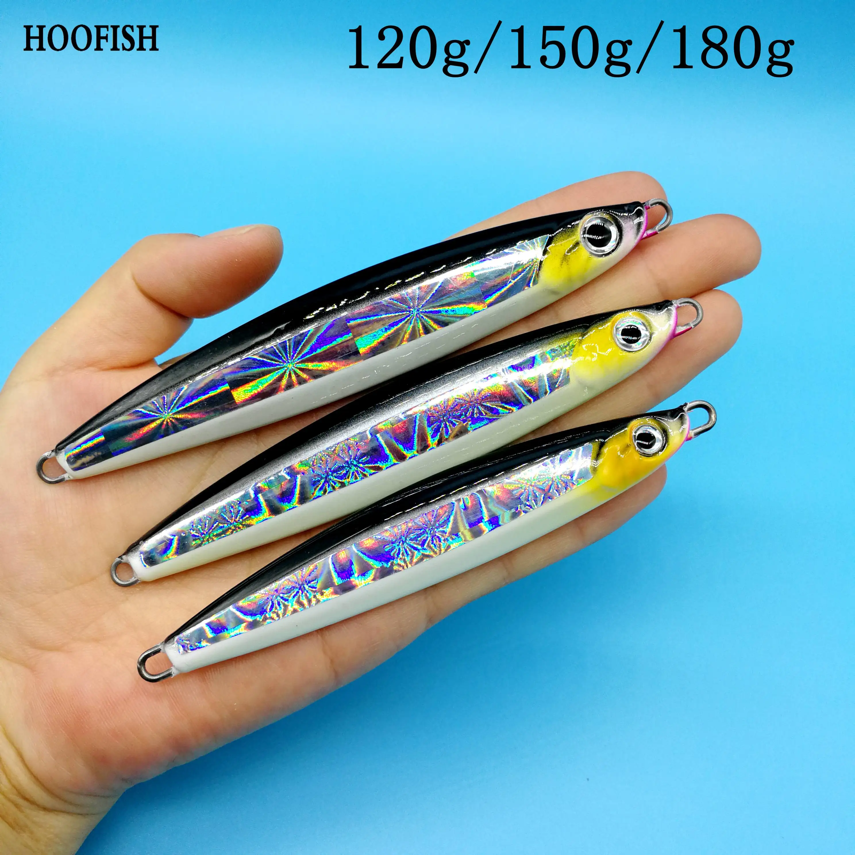 1 шт. 120 г/150 г/180 г металлическая ложка джиг приманка для рыбалки глубокая морская