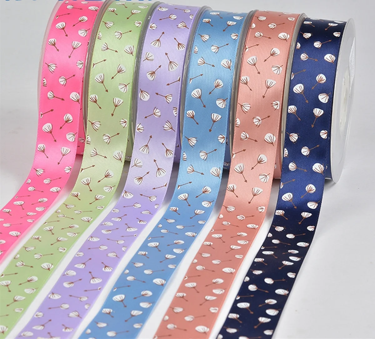Новинка 25 мм 5 ярдов Праздничная лента для упаковки выпечки Одуванчик печать