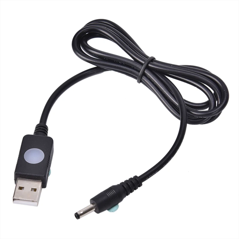

Новый 3,5 мм USB DC кабель для зарядки, кабель для зарядки, провод для фонарика