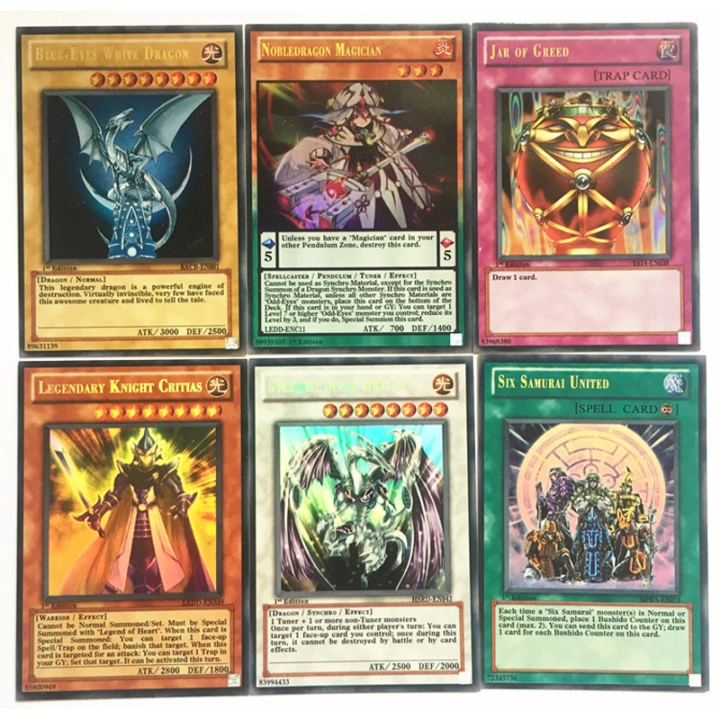 100 шт Yu-Gi-Oh официальная карточная игра английская версия флеш-карта битва карты все флэш-карты 100 карты не повторять