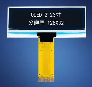 2,23 дюйма 24P SPI синий/зеленый/белый/желтый oled-экран SSD1305 Привод IC 128*32 параллельный/igc интерфейс - Цвет: White Display