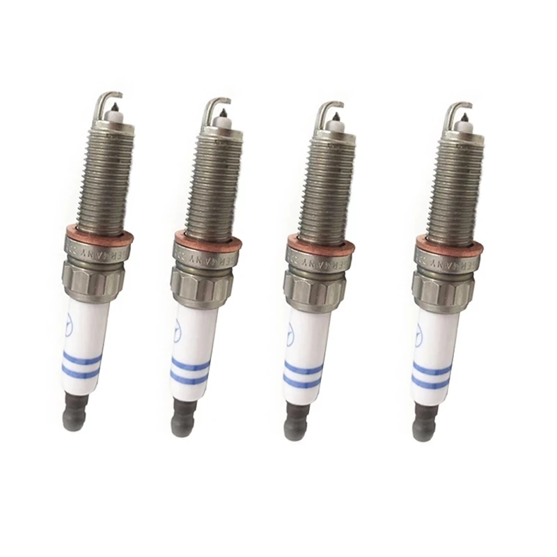 4 шт. Свеча зажигания A0041596403 для PEUGEOT Mercedes-Benz W221 W212 S212 C207 S211 9813769880 Z6SII3320 SILZKR7A-S 7718
