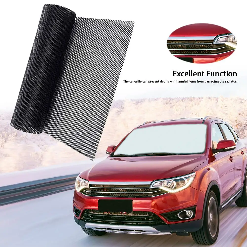 

2021 Automotive Grille Mesh Bumper Frame Universal Standard Bumper Car Part DIY Exterior Protective Equipments