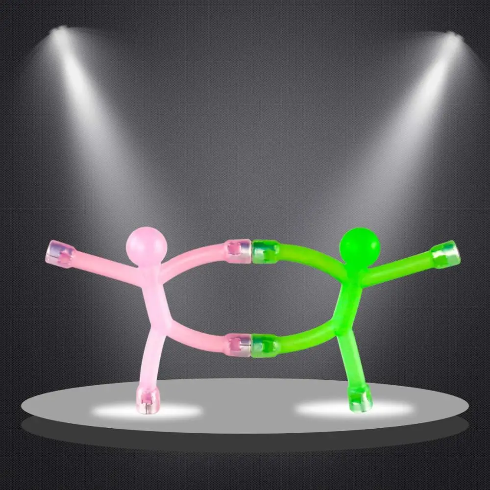 Красочный гуманоидный магнит с магнитами на руках и ногах идеально подходит для