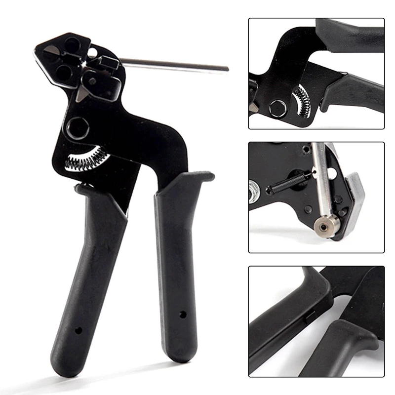 

Stainless Steel Cable Tie Tool Fastening and Cutting Plier Special for Stainless Cable Ties Fasten and Cut up to 12mm