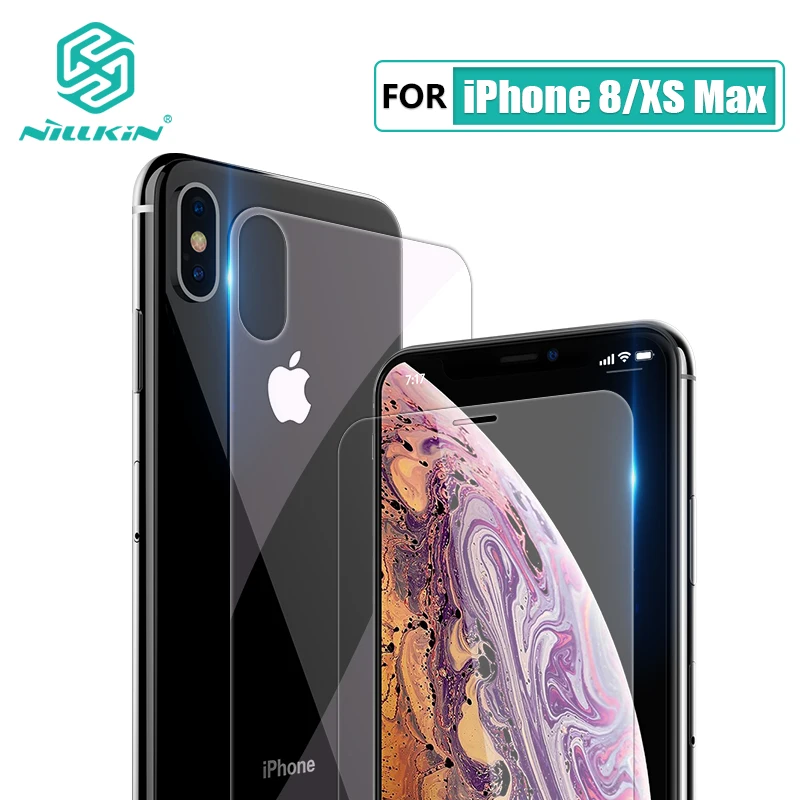 Закаленное стекло NILLKIN для iPhone XS Max взрывозащищенное прозрачное HD 8 9H защита