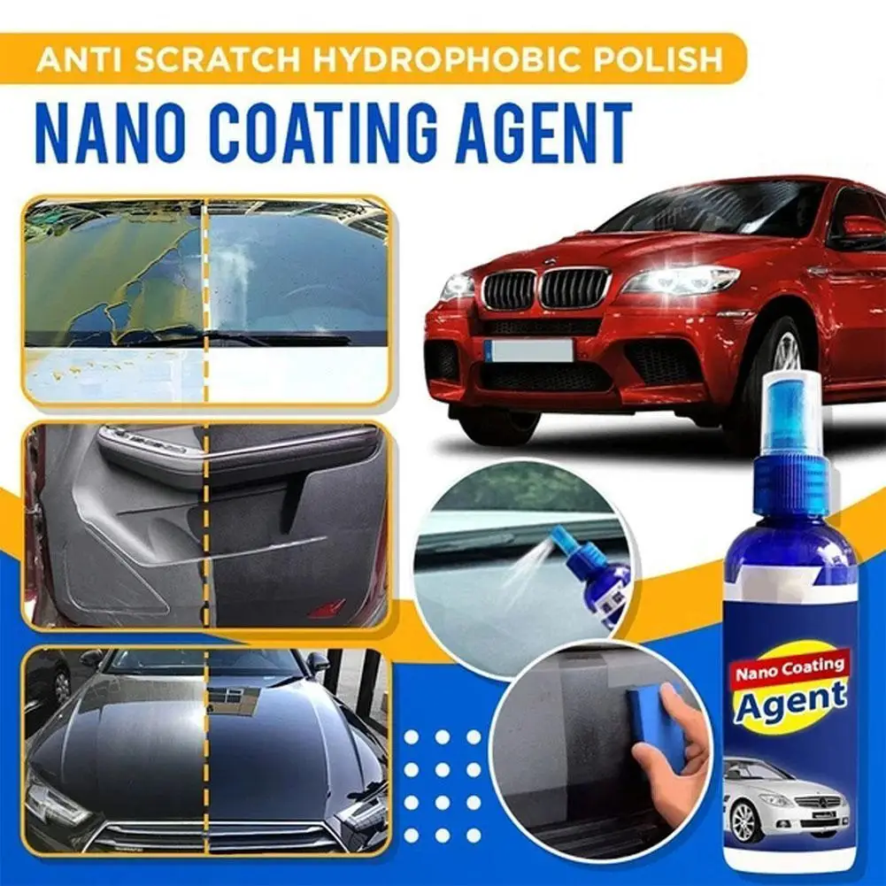 

100ml Car Coating Nano Coating Agent Moisture-proof Anti-graffiti Leather Anti-corrosion Maintenance Care Car And Cleaner N0L5