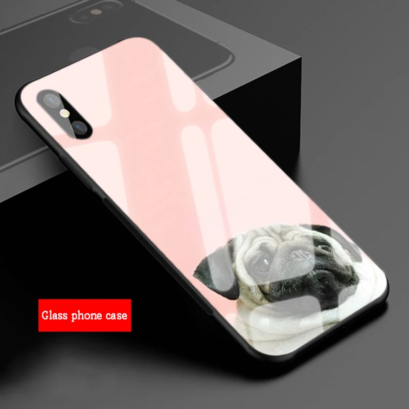 Чехол для телефона из закаленного стекла iphone 12 11 Pro Max 5 6 7 8 X XS XR XSMax 12Pro | Мобильные