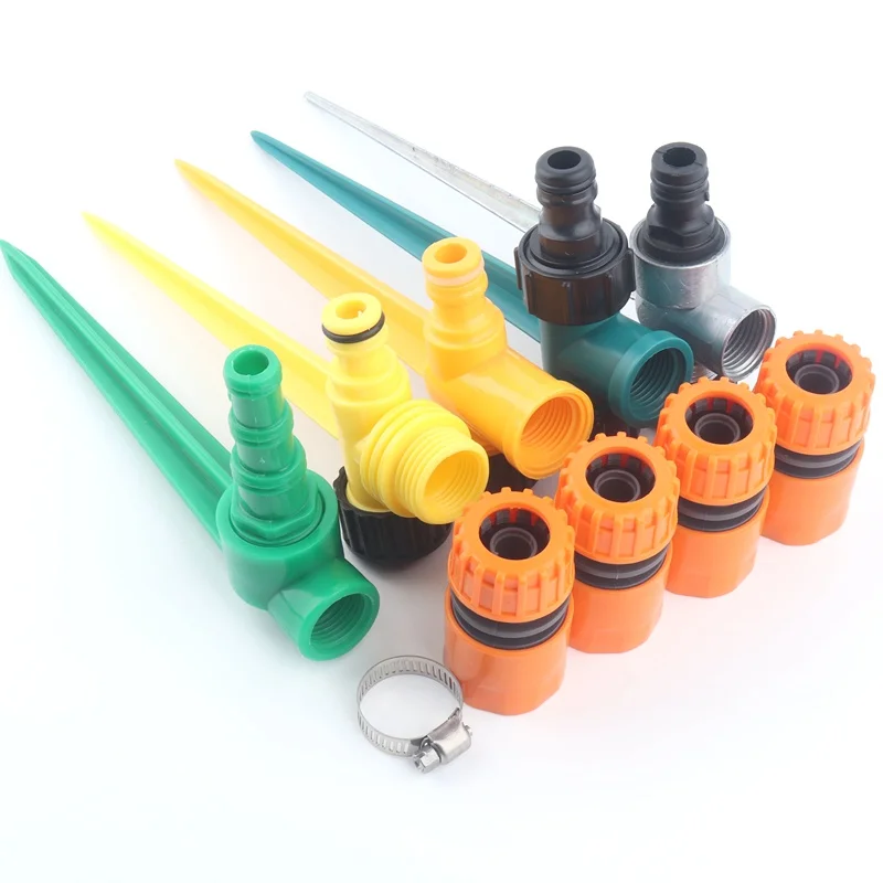 

Сопла садовые ударные, 20 см, 1/2 дюйма, 3/4 дюйма, спринклер для орошения газонов дюйма