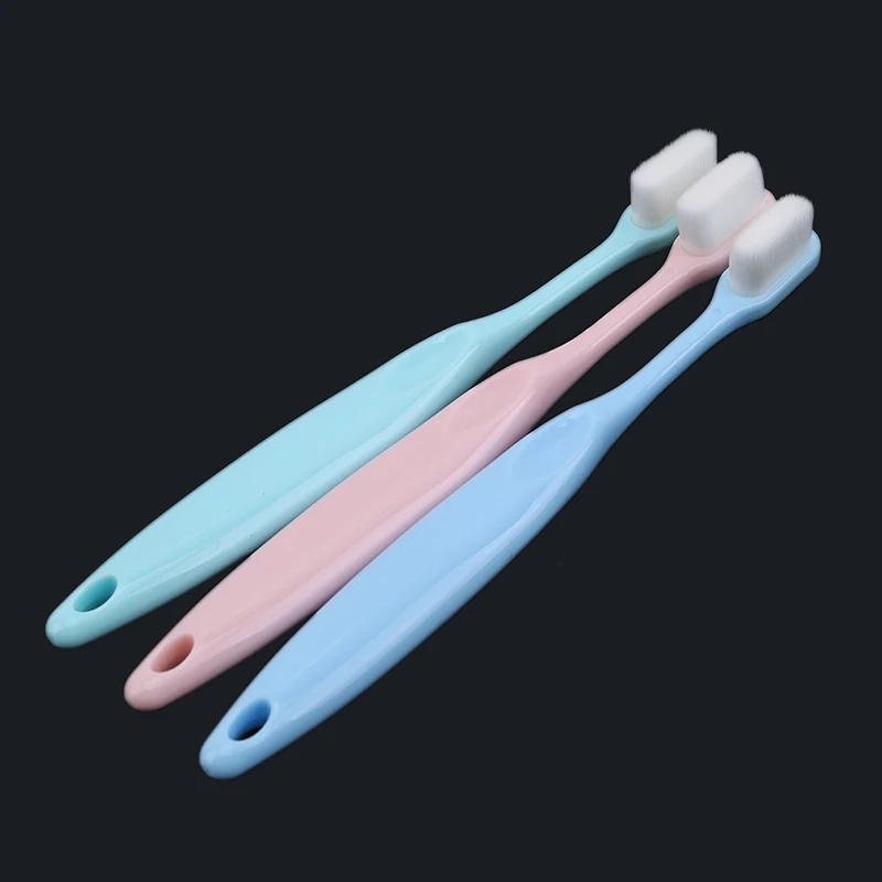 

New Style Baby Toddler Safety Portable Solid Color Soft Hair Clean Tooth Brush Friendly Brushes Oral Cleaning Care Tools