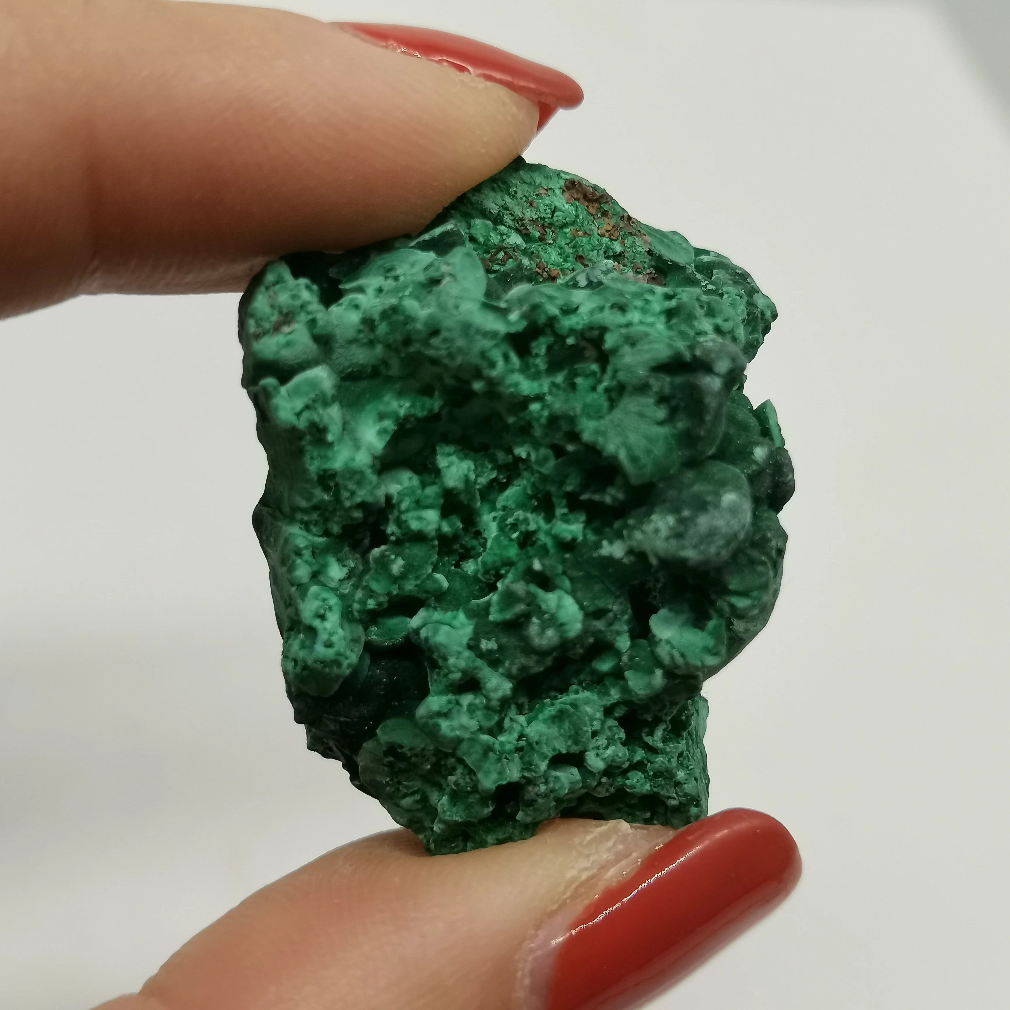 3 штуки в лоте натуральный зеленый малахитовый с лечебным действием образцы