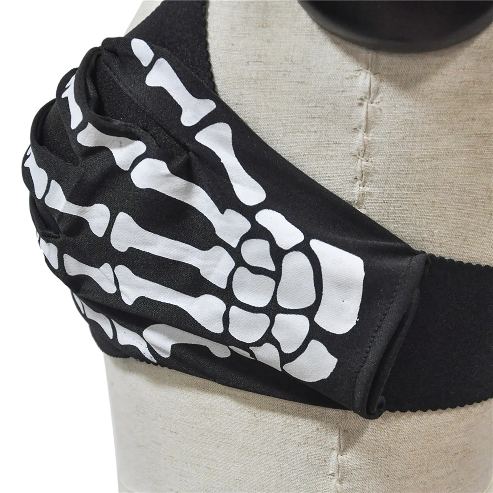 Женские бюстгальтеры на Хэллоуин с забавным ролевым рисунком костей готическое