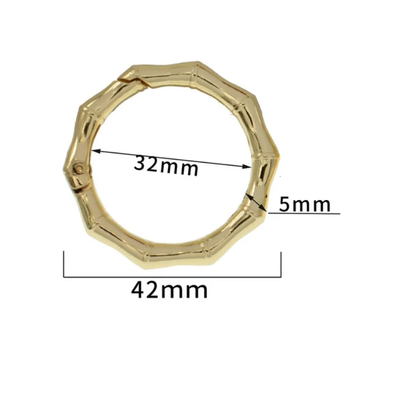 

Новое серебряное золото 3225 мм пружинное кольцо застежка сумка Веревка ремни шнур браслет ожерелье Разъем 20 шт./лот