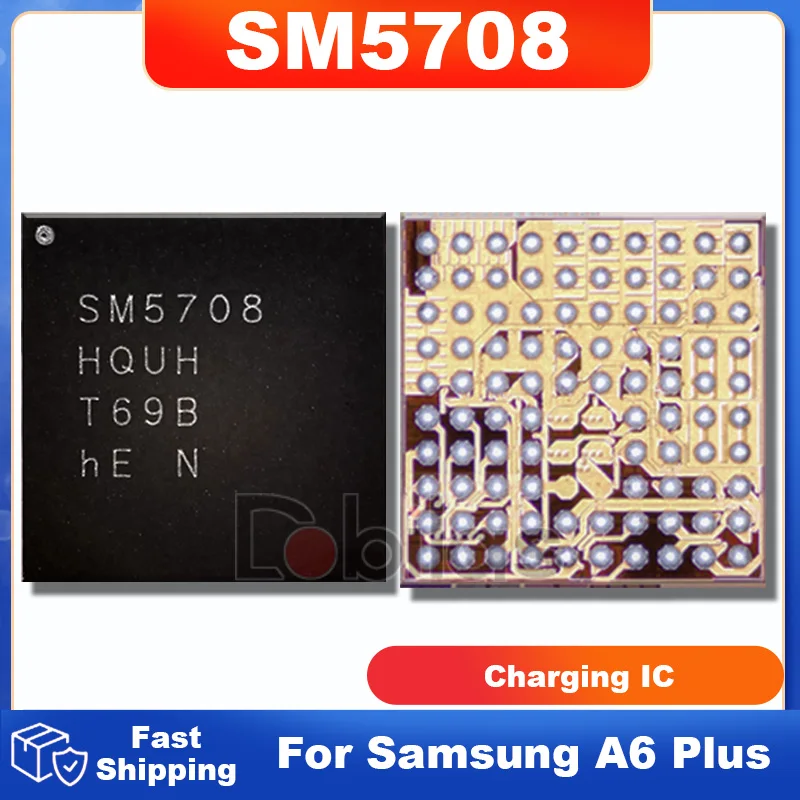 

5 шт./лот SM5708 для Samsung A6 Plus USB-Зарядка IC чип BGA зарядное устройство IC запасные части интегральные схемы чипсет