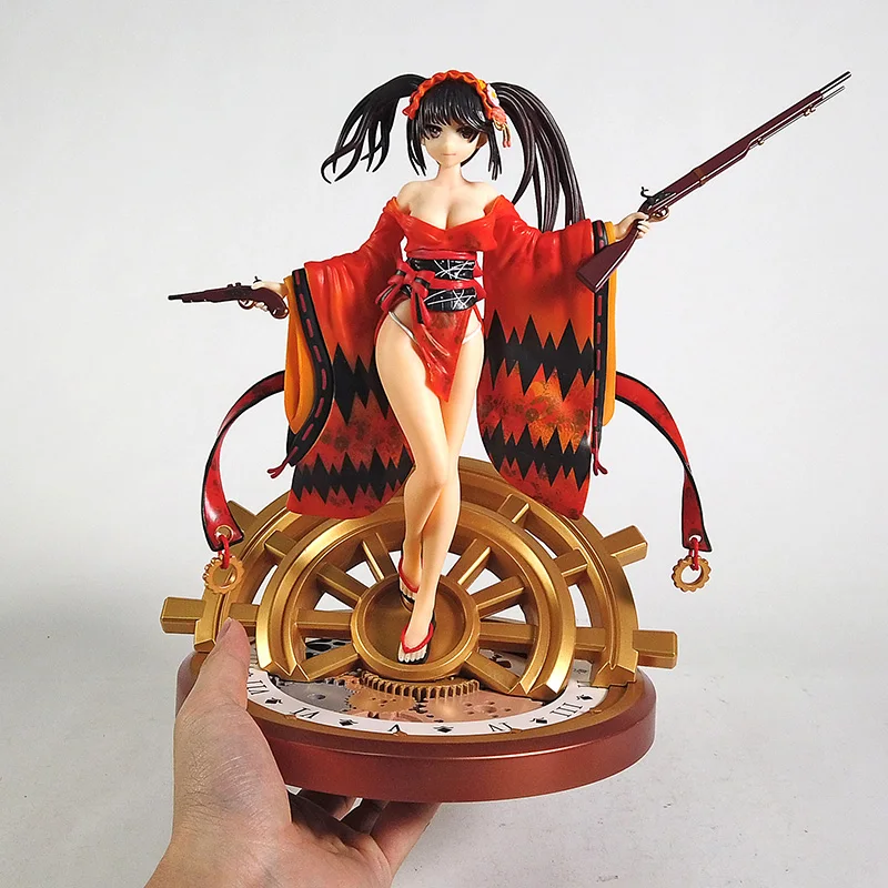 Date A Куруми токисаки Юката Ver. ПВХ Коллекционная модель статуя из аниме игрушка в