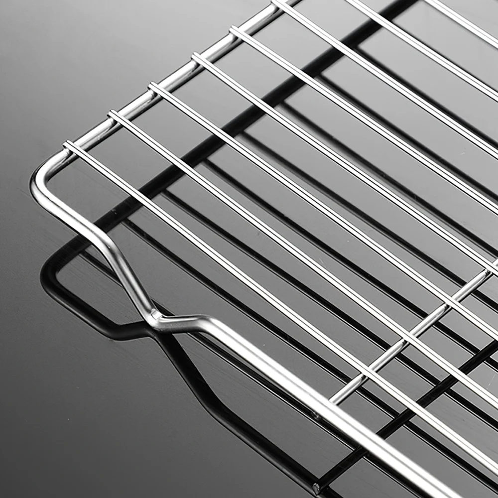 

Pans Storage Trays Fruit Plate Cake Baking Stainless Steamed Pastry Steel Sausage Dish Rectangle Restaurant Hotel Bread Loaf