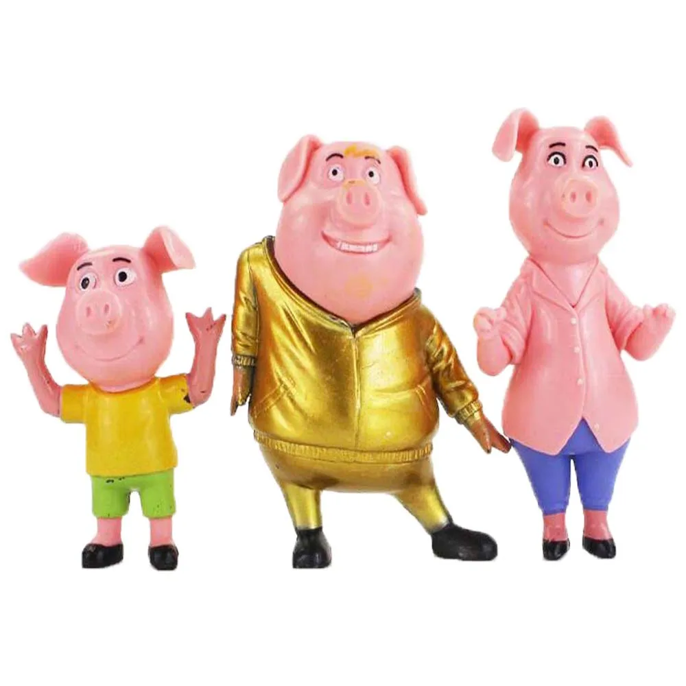 Игрушечные фигурки Бастер коала Джонни Росси Минна Майк свинка кролик слон мышь