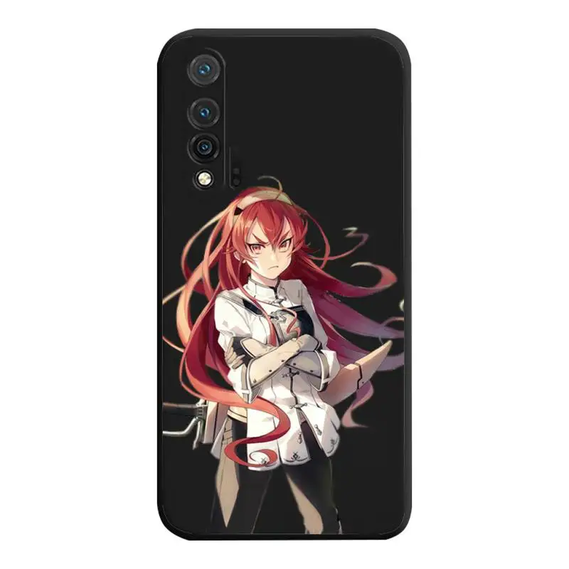 

Mushoku Tensei Jobless Reincarnation Phone Case For Huawei Nova 6se 7 7pro 7se honor 7A 8A 7C 9C Play