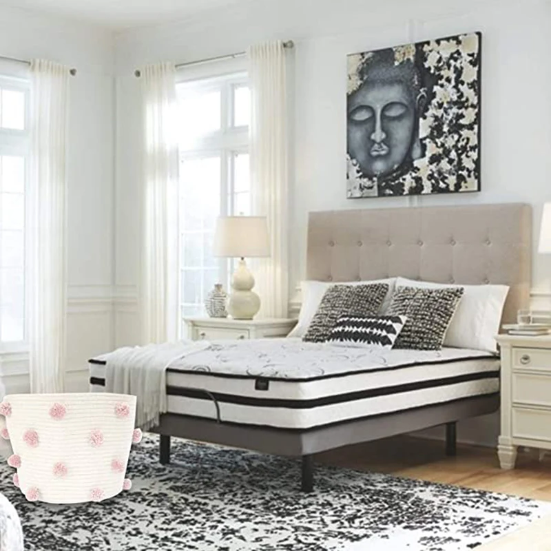 

Wool Ball Cotton Rope Storage Small Fresh Desktop Finishing Storage Basket Debris Storage Basket