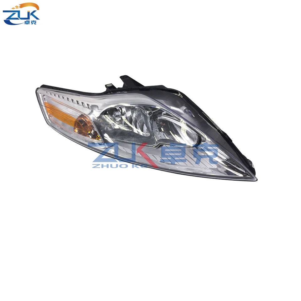 ZUK левый/правый галогенный налобный светильник для Ford Mondeo MK4 2007 2008 2009 2010 2011 2012 передний головной светильник