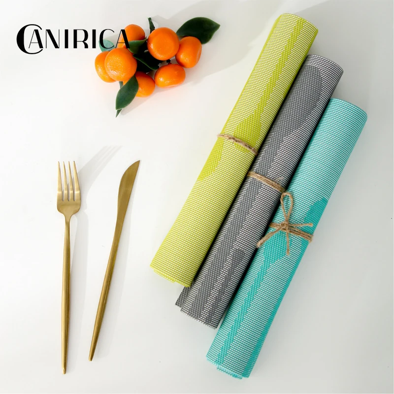 Упаковка из 4 шт. столовые приборы Кухня Столовая Коврики для столиков