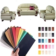 

1PC 10x20cm Self Adhesive Stick-on No Ironing Sofa Repairing Leather PU Fabric Stickers Patches ScrapbookFabric Badges