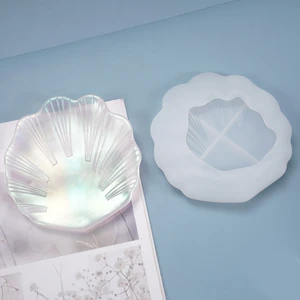 Силиконовая форма в виде ракушки, литье, инструмент для изготовления украшений сделай сам