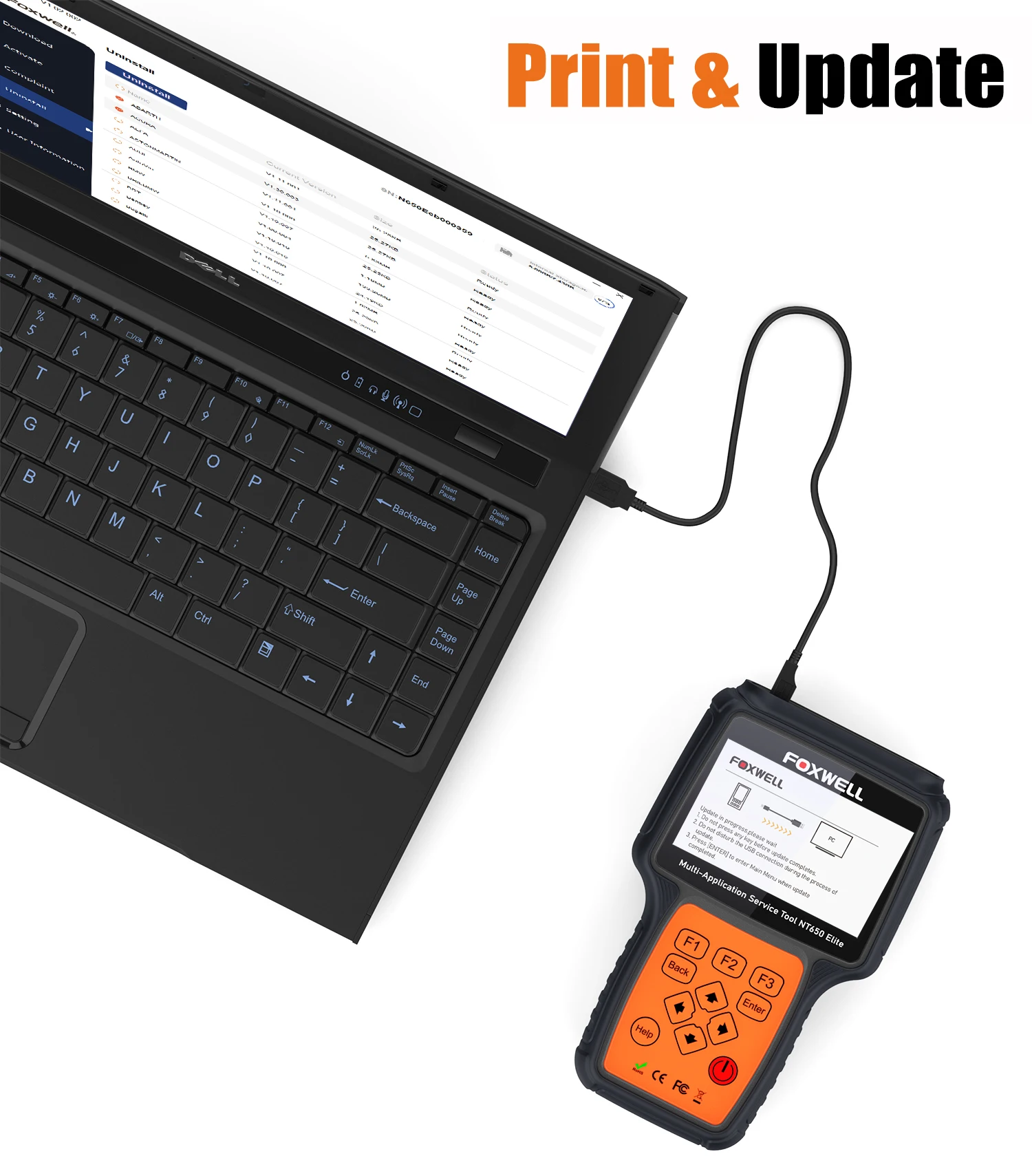 FOXWELL NT650 Elite OBD2 Диагностический Инструмент ABS подушка безопасности SAS EPB масло DPF TPMS TPS BRT сброс код ридер ODB2 OBDII Автомобильный сканер