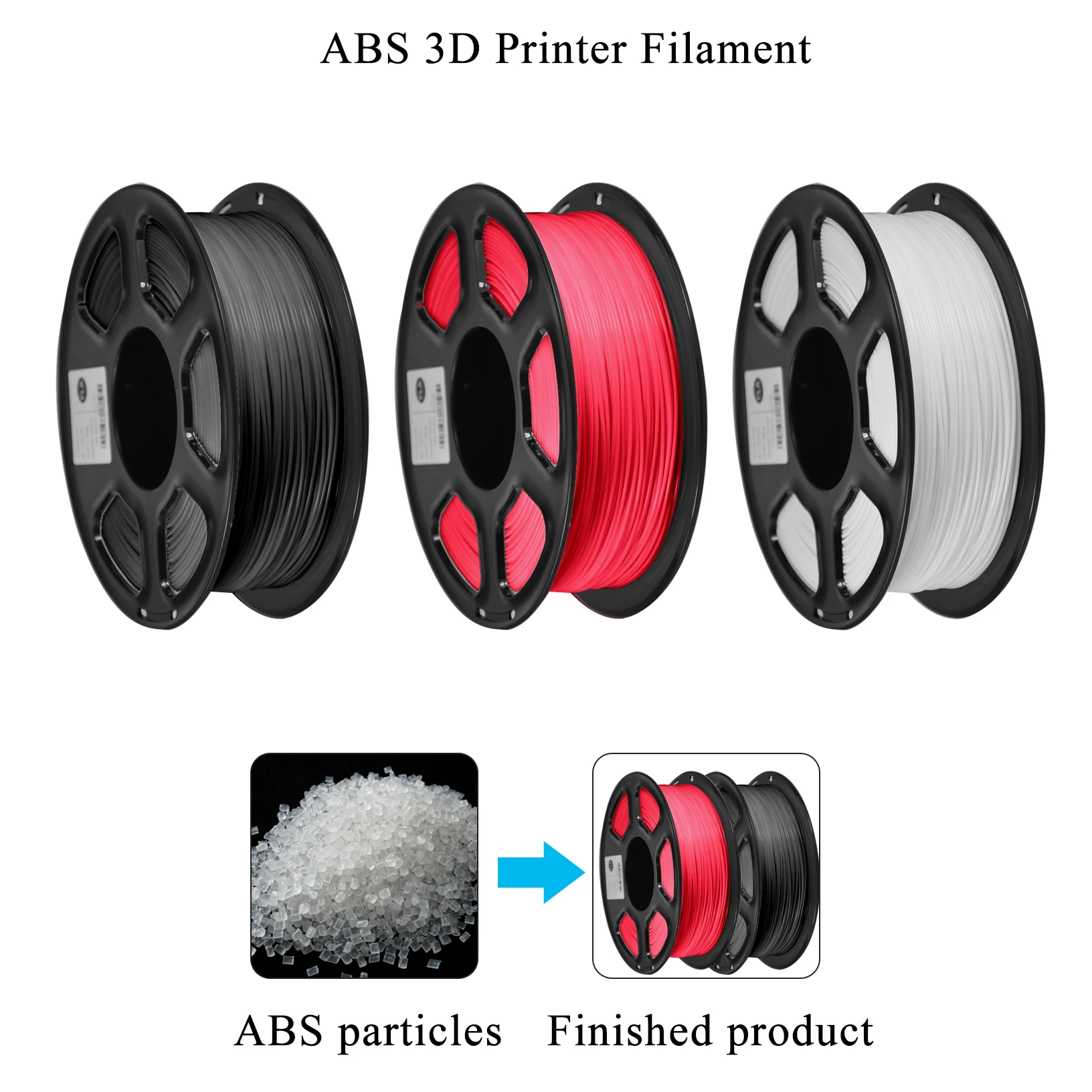 1 кг 2.2LB 75 мм ABS 3D Принтер Нити для принтера рисунок печать Ручка MakerBot RepRap Home DIY