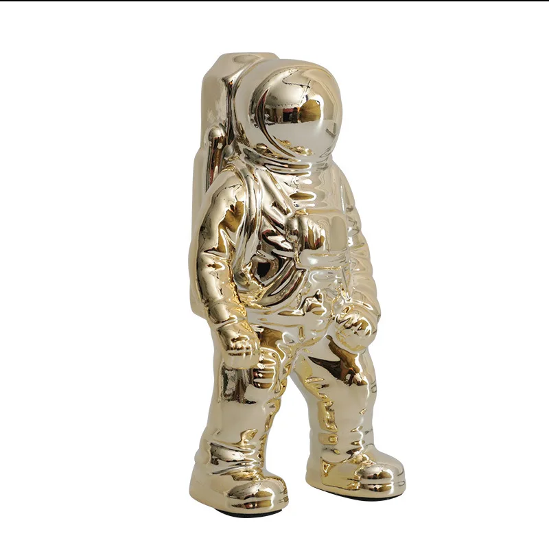 

Nordic-style astronauts pose sculpture ceramic creative home living room children's room soft decoration decoration