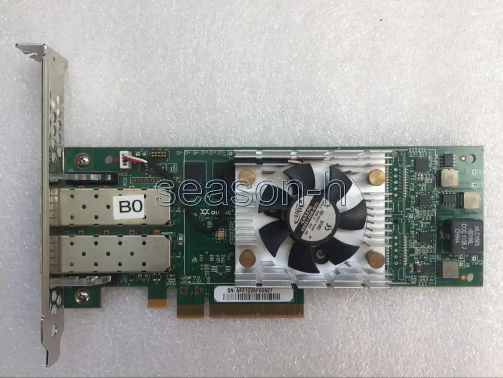 QLOGIC QLE8362 двойной порт 16 Гб FC HBA карта 10 ГБ гигабитная сетевая адаптер | Компьютеры и