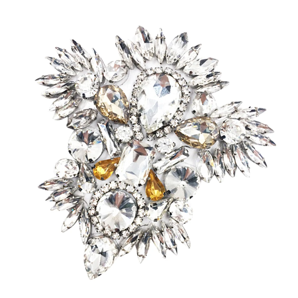 Стразы со звездочками нашивка для обуви невесты роскошные зажимы стразами