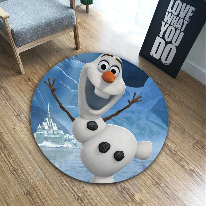 

Disney Frozen Anna Elsa Playmat Kids Room Carpet Anti-Skid Mat Kids Game Mat Rug Bedroom Kitchen Carpet Indoor Bathroom Mat