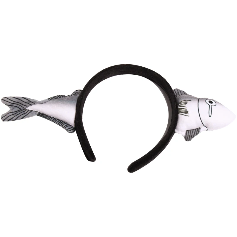 

Korean Cute Funny Shark Funny Headband Female Face Wash Unique Creative Cartoon Super Cute Female Temperament Internet-Famous