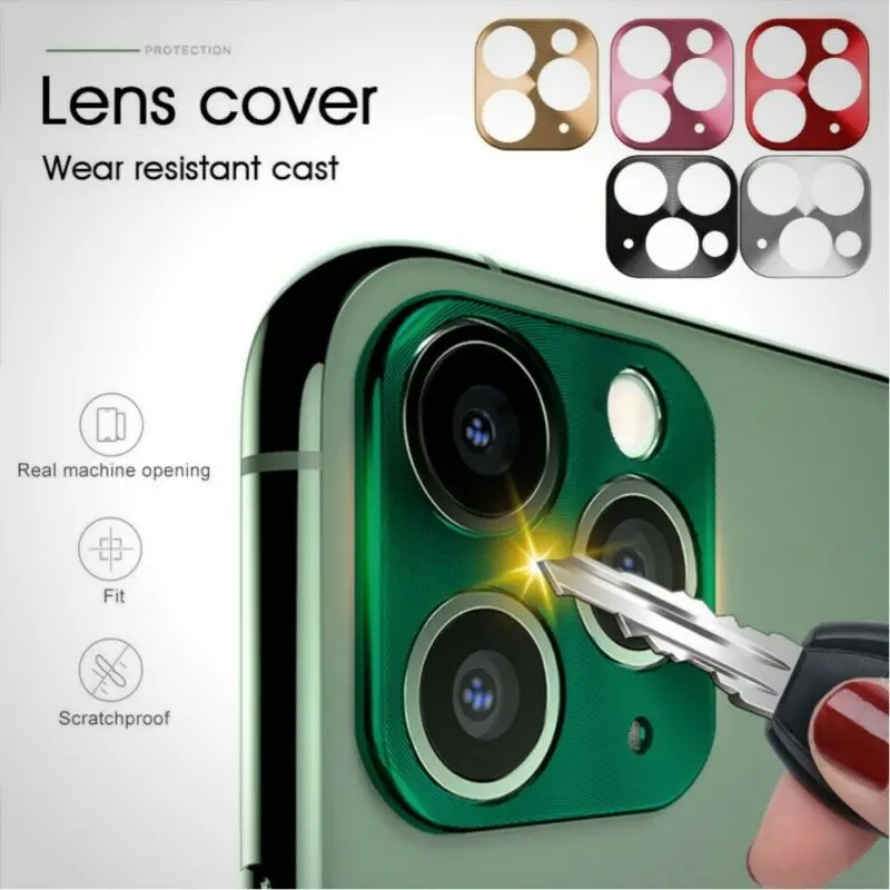 Для iPhone 11/iPhone 11Pro Max ультра тонкий стеклянный объектив камеры защита экрана полное