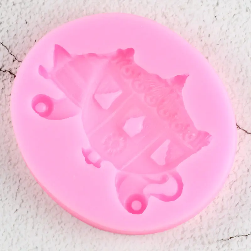 Силиконовая форма сделай сам для детской вечевечерние коляски|Формы тортов| |