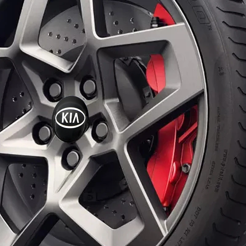 4 шт. 2020 Новая мода 56 мм колпачки для ступицы колеса стикеры пылезащитный emble KIA K2 K3