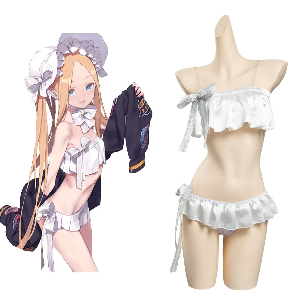 

Anime Fate Grand Order Cosplay FGO Abigail Williams Costume Summer Bikini Swimwear Suit Halloween Carnival Costume