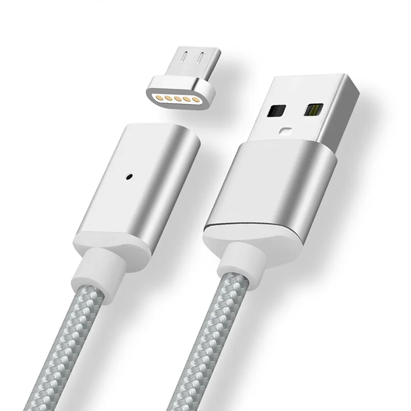 Магнитный кабель Micro USB 1 м для быстрой зарядки магнитное зарядное устройство