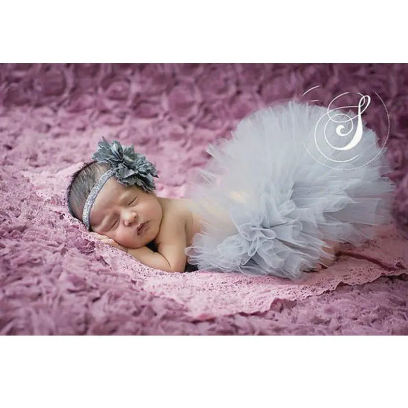

Newborn photography props baby girl clothes Tutu Princess Skirt accessories infant clothing outfit babies set for girls