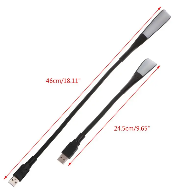 

Portable Mini USB Led Lamp Flexible LED In-line USB Light Ultra Bright 14LEDS for Laptop Notebook PC Computer