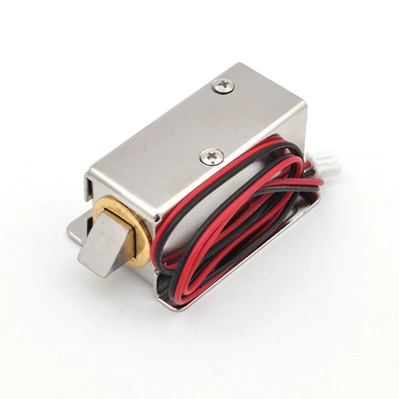 

L-03 DC12V Electric Solenoid Magnetic Lock For Cabinet Drawer Lock Office Home Small Electromagnetic Lock Storage Cabinet