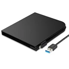 Ультратонкий чехол для портативного DVD-плеера Type-C + USB 3,0 SATA 9,09,5 мм, чехол для внешнего оптического диска для ПК, ноутбука