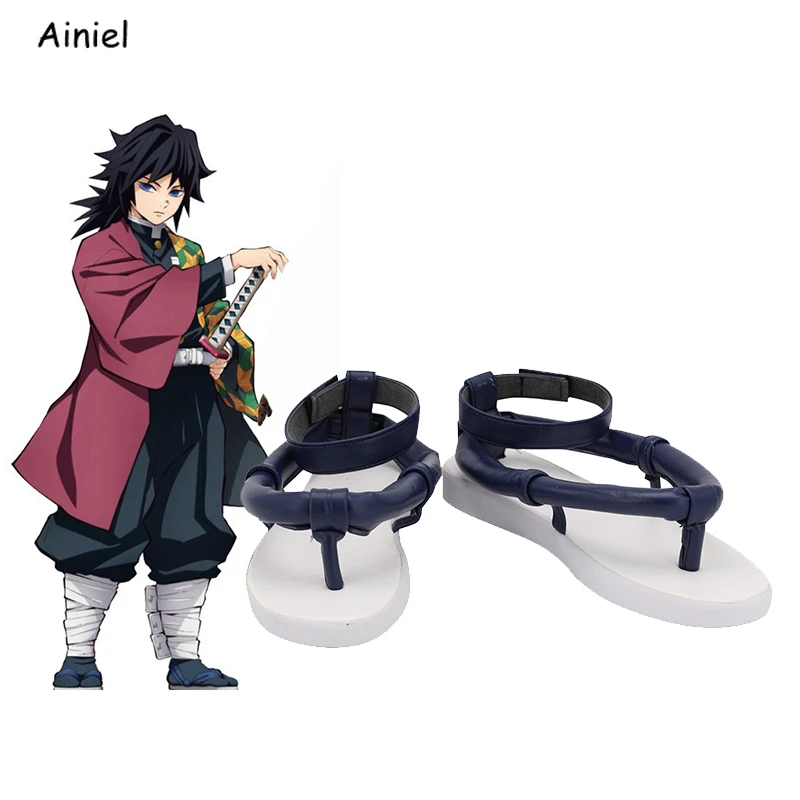

Аниме Demon Slayer косплей обувь Kimetsu no Yaiba Kamado Nezuko Kamado Tanjirou японский Гибискус томиока Giyuu Хэллоуин Porps