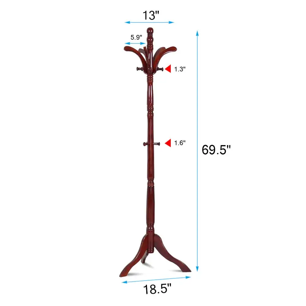 Вешалка для одежды пол вешалка стойки с основание треноги Зонтик куртка|Вешалки