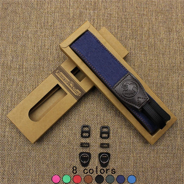 Регулируемый ремень для фотокамеры в этническом стиле наплечный из воловьей