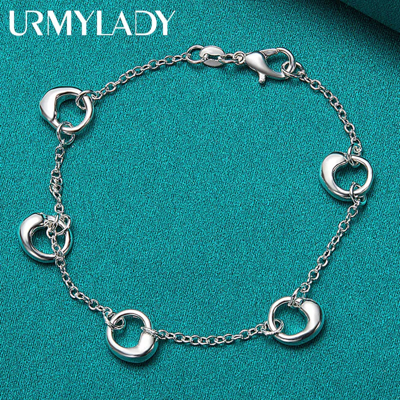 Женский браслет из серебра 925 пробы