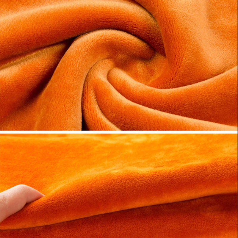 2XL длинный рукав однослойная Вельветовая теплая одежда для женщин зимнее нижнее