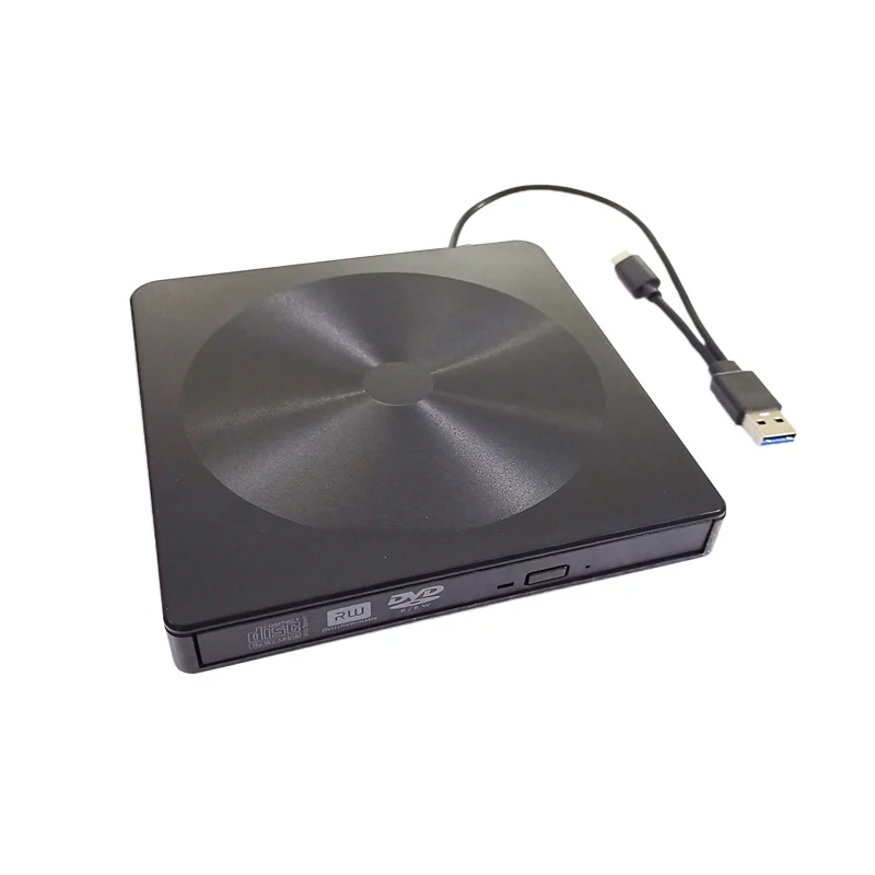 New Type C External DVD recorder Multifunctional Notebook External DVD Drive USB3.0 External CD Drive for Windows/ Mac OS