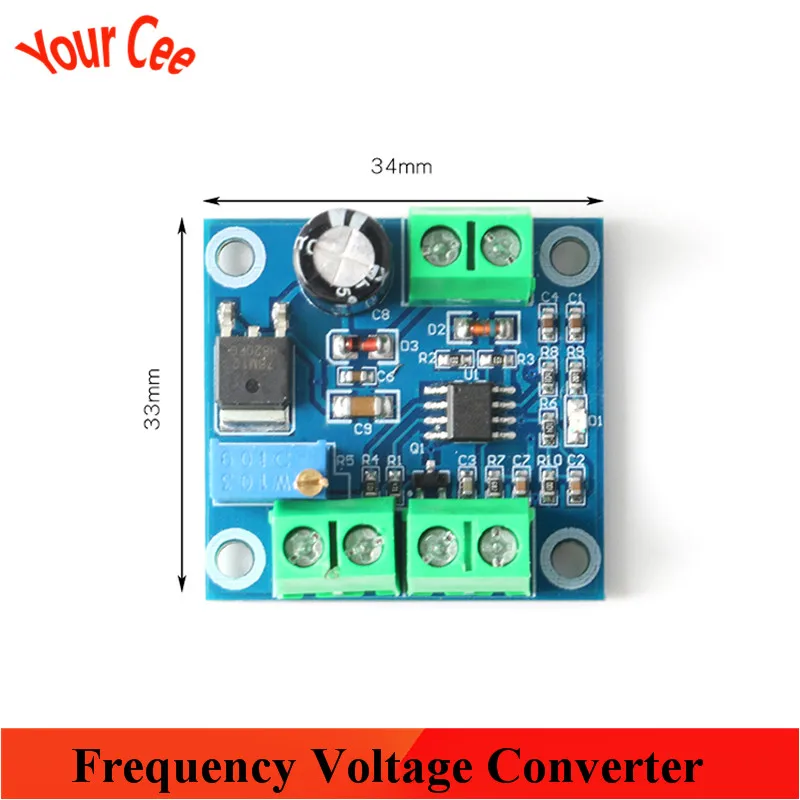 Преобразователь частоты/напряжения модуль преобразователя частоты 0 1 кГц до 10 В